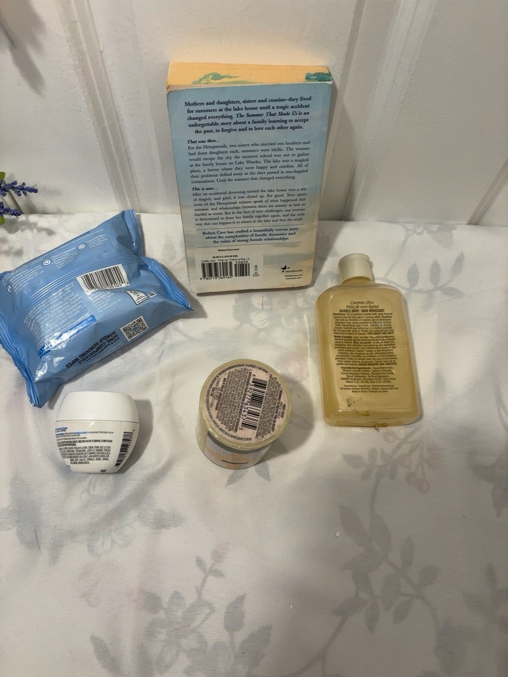 Adult Self-Care & Relaxation Gift Basket with Book, Bath & Beauty - Picture 3 of 5